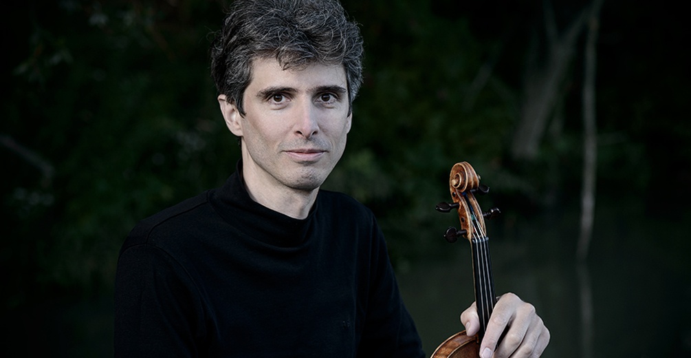Le violoniste Julien Dieudegard du Quatuor Béla  © Titus Lacoste